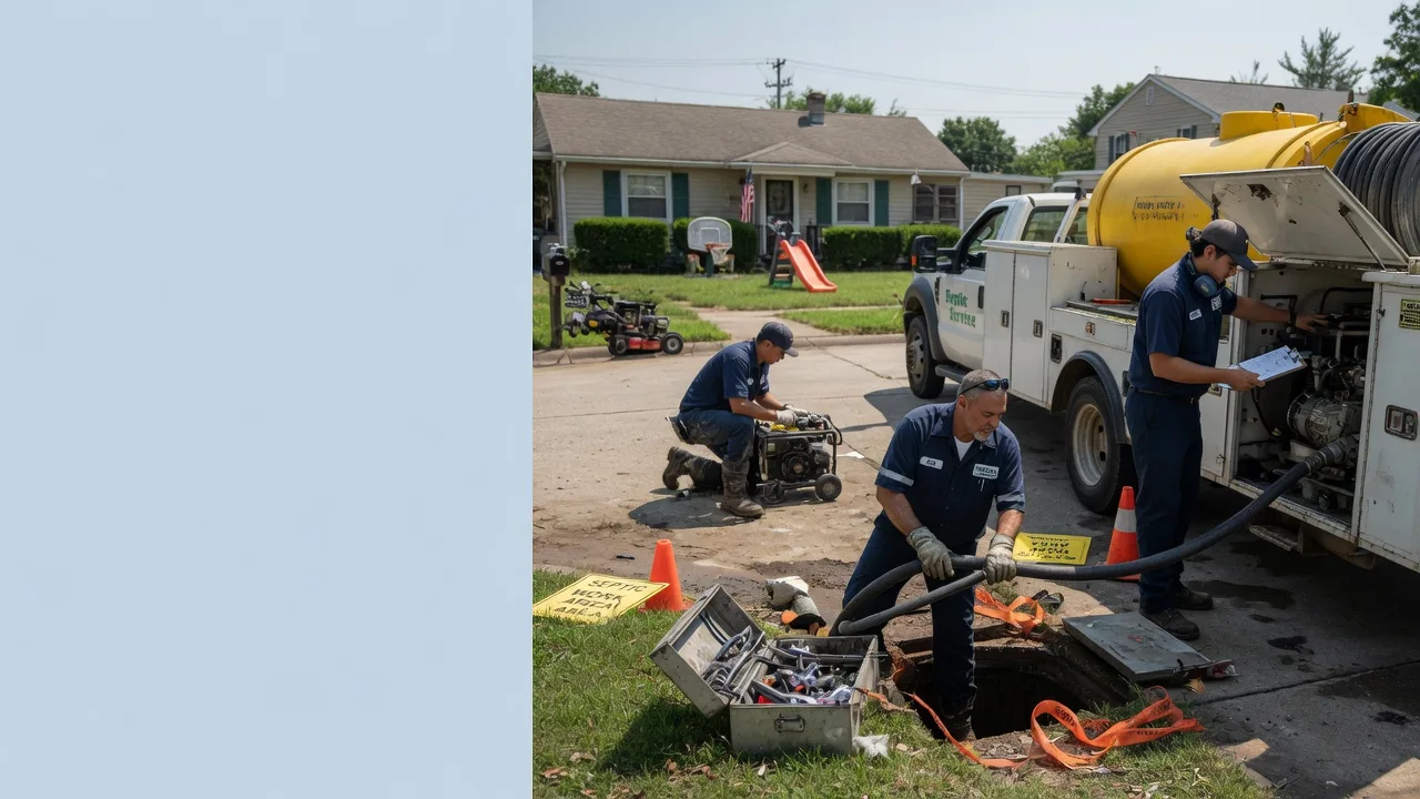 Septic Tank Pumping in Morrisonville, IL near me